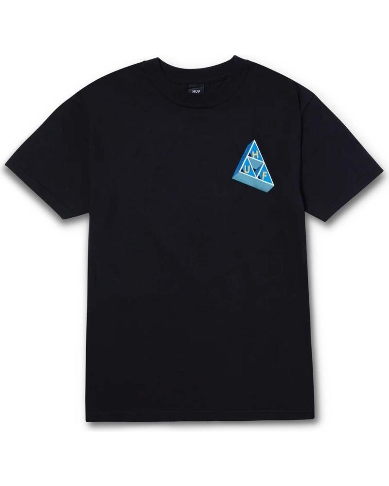 CAMISETA TRIANGLE LOGO NEGRO