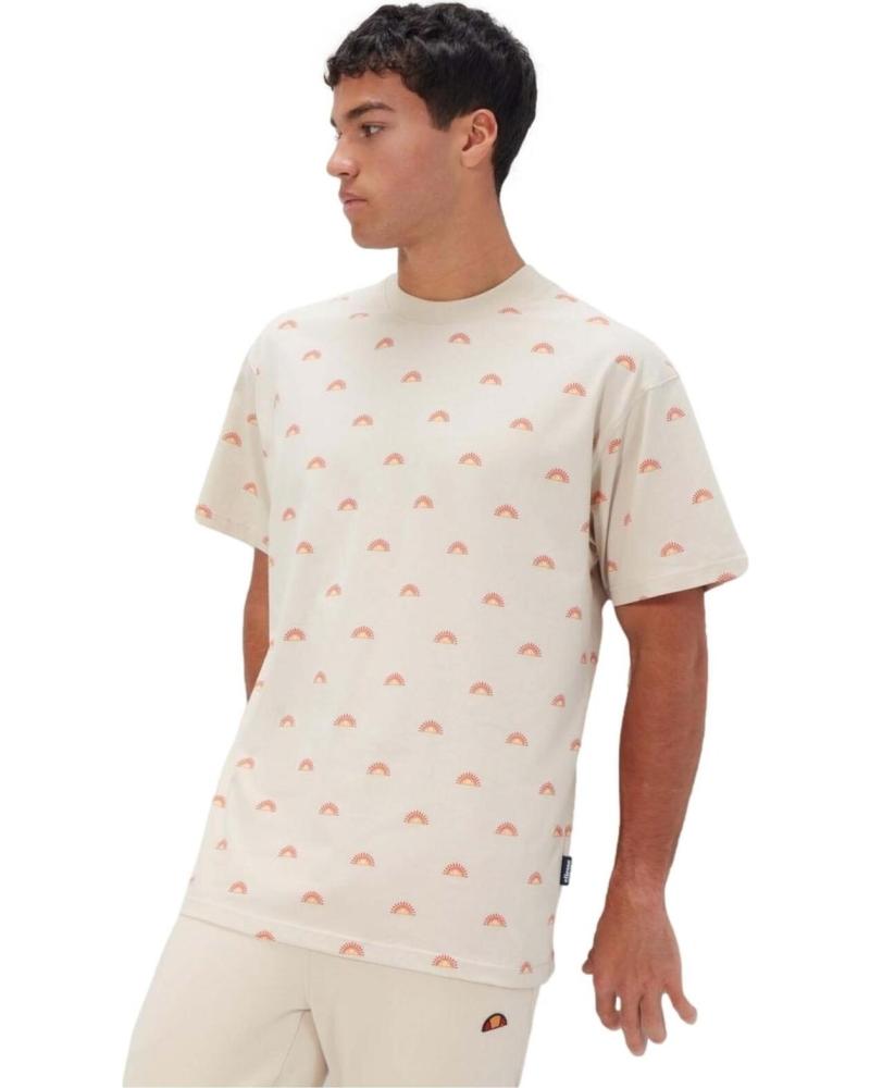CAMISETA ELLESSE SANYA TEE CON ESTAMPADO DE ARCOS BEIGE BEIGE