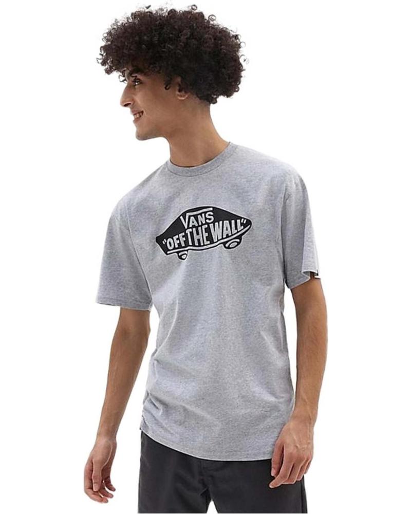 CAMISETA VANS OFF THE WALL CON LOGO CLÁSICO GRIS