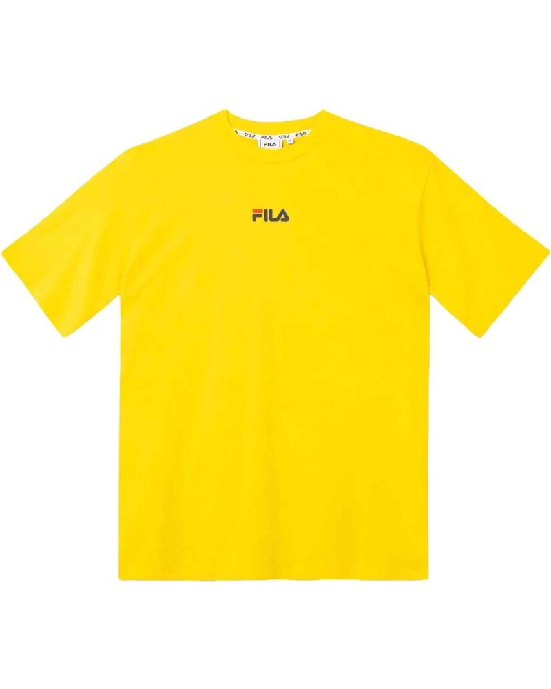 CAMISETA FILA LOGO AMARILLO PARA HOMBRE AMARILLO