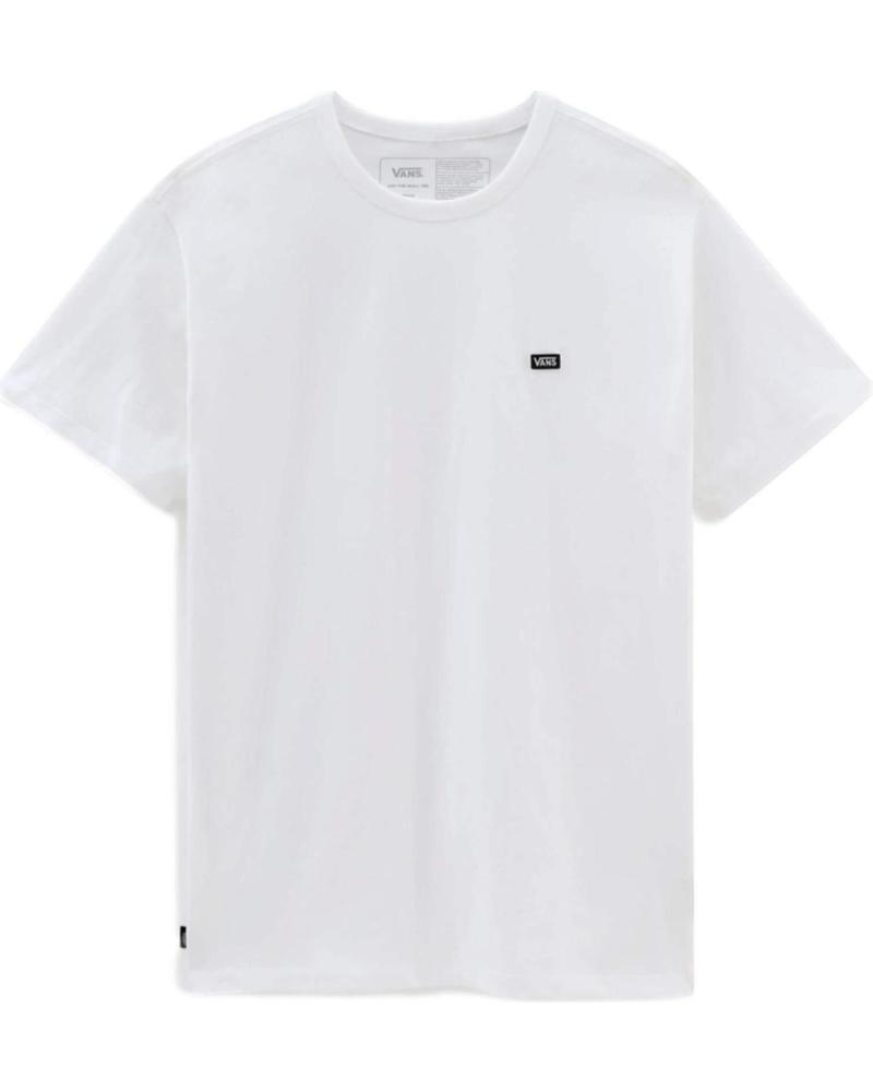 CAMISETA VANS OFF THE WALL CON LOGO PEQUEÑO BLANCO