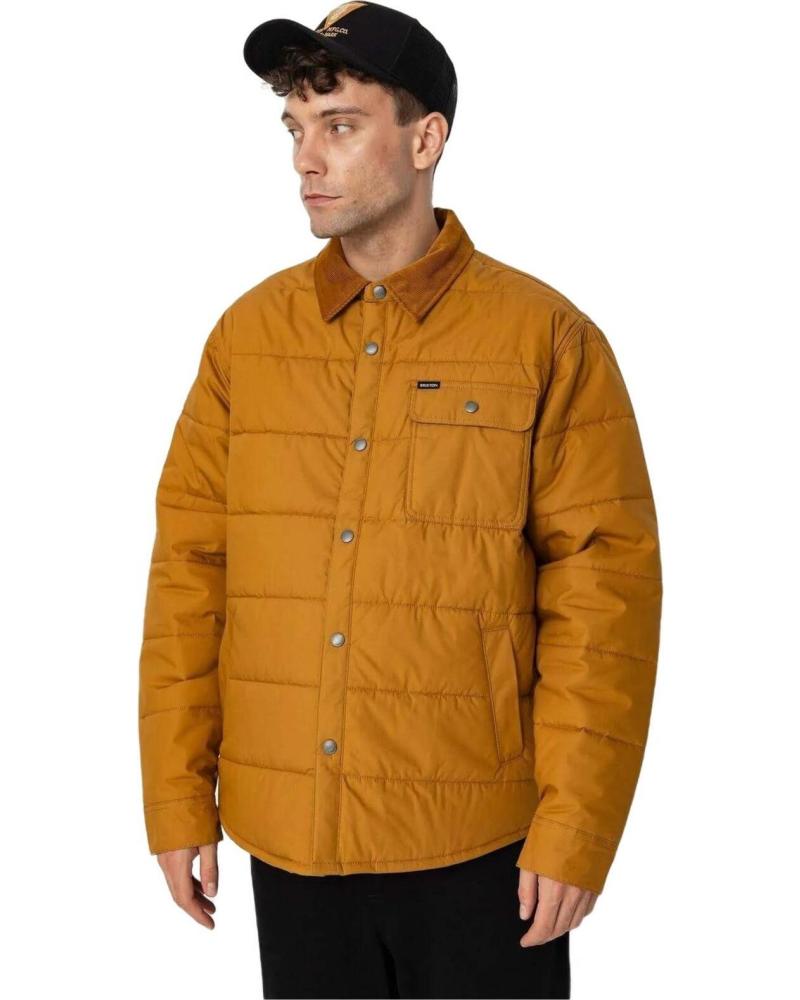 CHAQUETA ACOLCHADA BRIXTON MARRóN