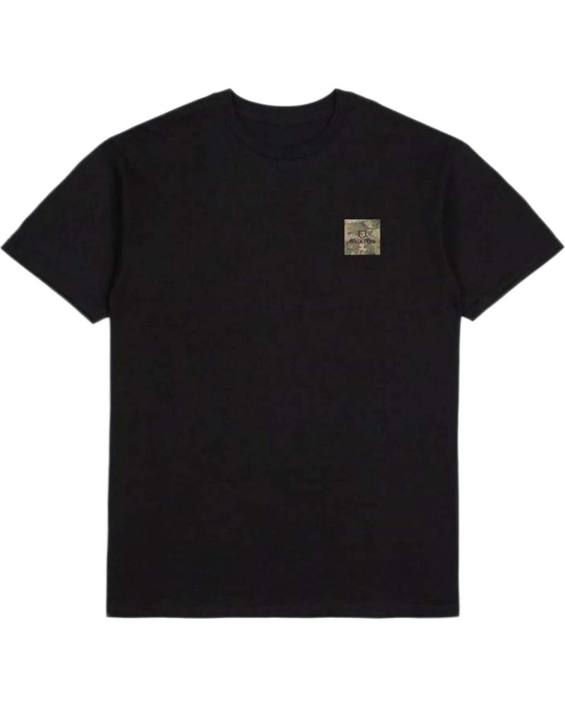 BRIXTON CAMISETA BRIXTON CON ESTAMPADO GRÁFICO NEGRO