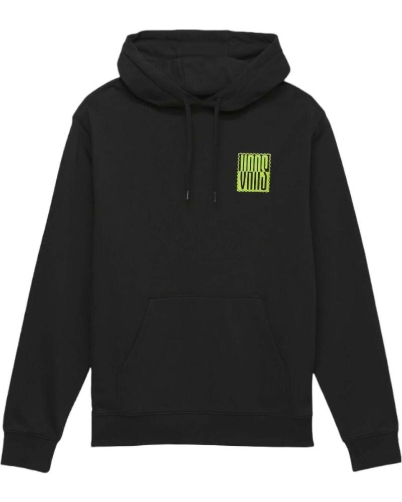 SUDADERA VANS OFF THE WALL CON GRÁFICO DISTORSIONADO NEGRO