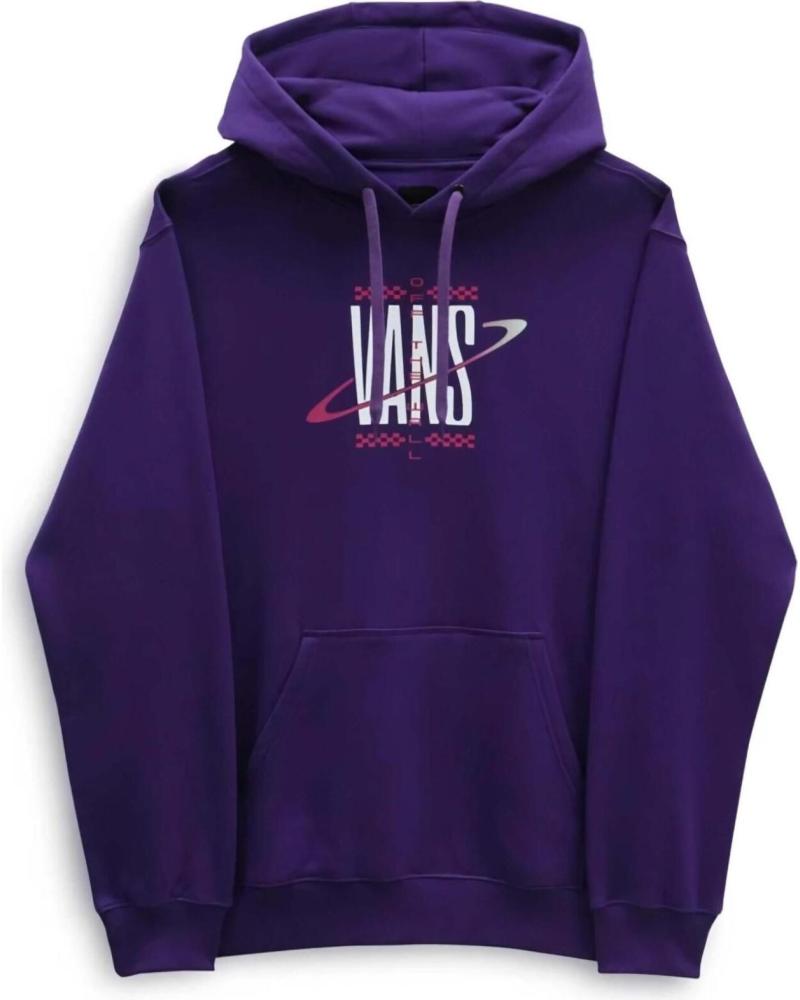 SUDADERA CON CAPUCHA OFF THE WALL LOGO MORADO