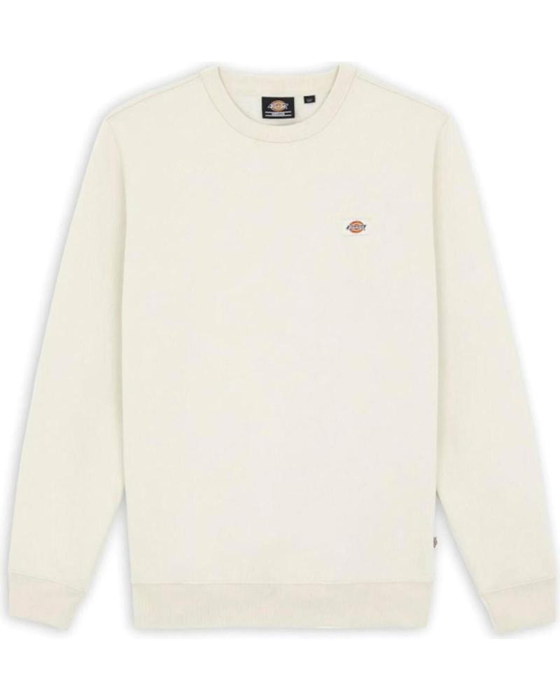SUDADERA DICKIES SIN CAPUCHA BEIGE BEIGE