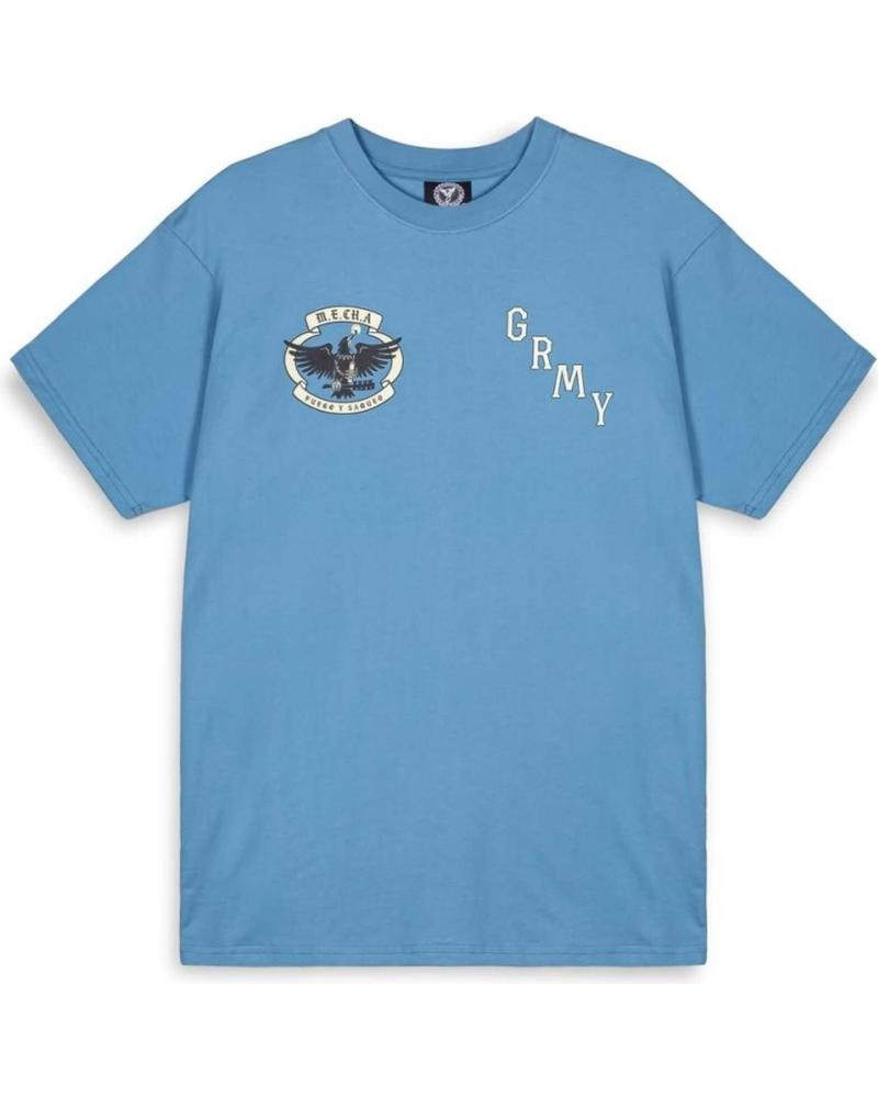 GRIMEY CAMISETA GRIMEY GRÁFICO ESTAMPADO AZUL