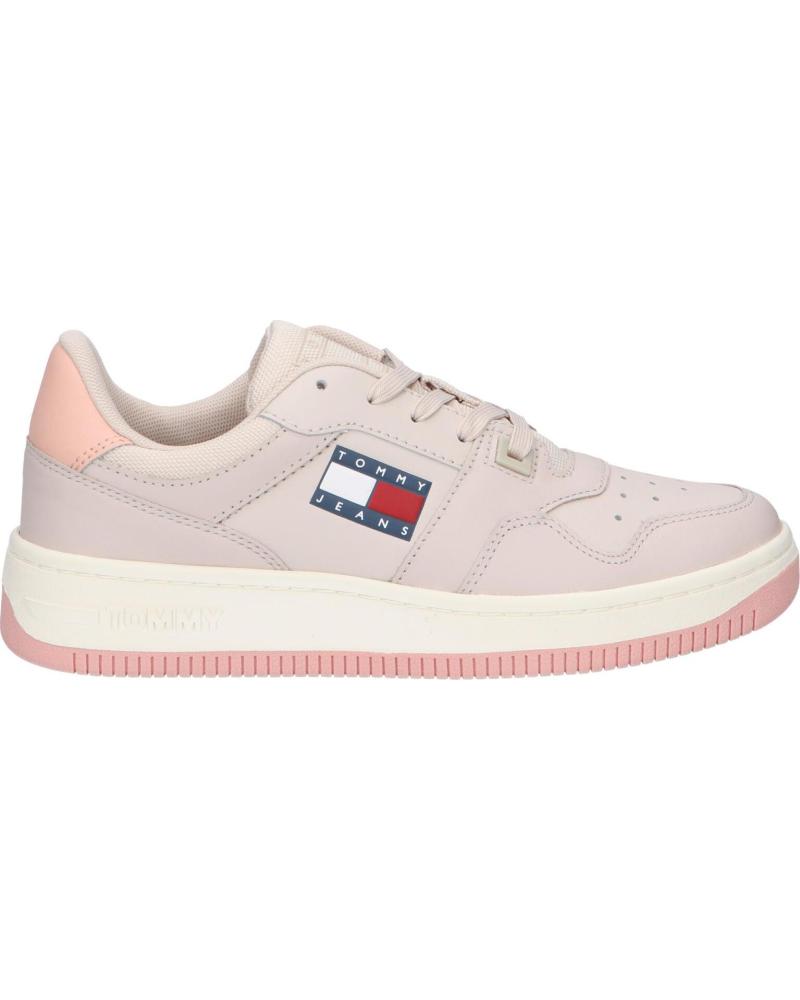 Zapatillas deporte de Mujer TOMMY HILFIGER EN0EN01723 RETRO BASKET ACE STONY BEIGE