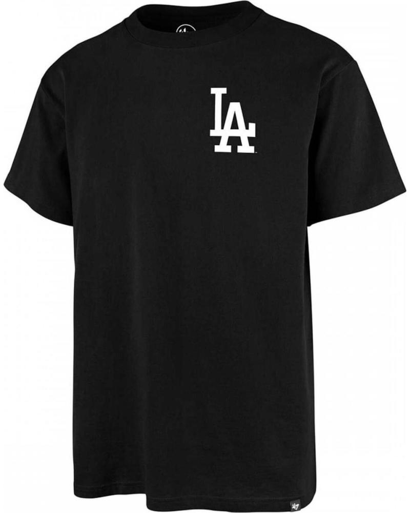 CAMISETA 47 BRAND NEGRA CON LOGO LA NEGRO