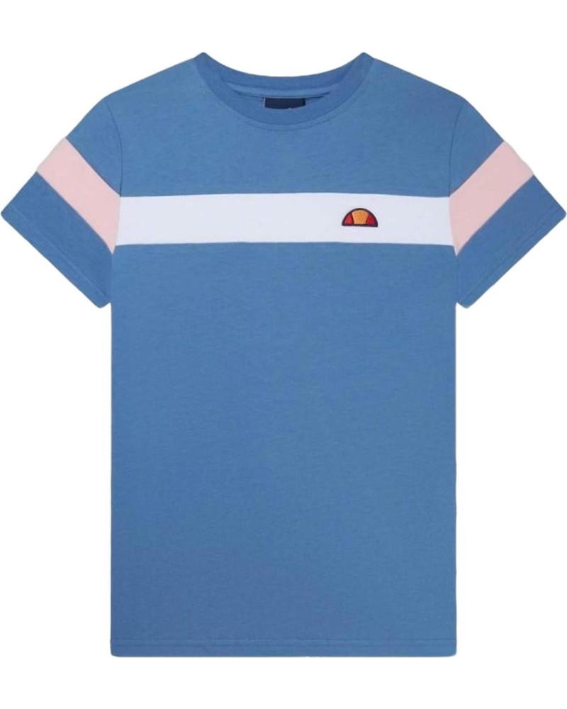 ELLESSE CAMISETA ELLESSE CON FRANJAS DEPORTIVAS AZUL