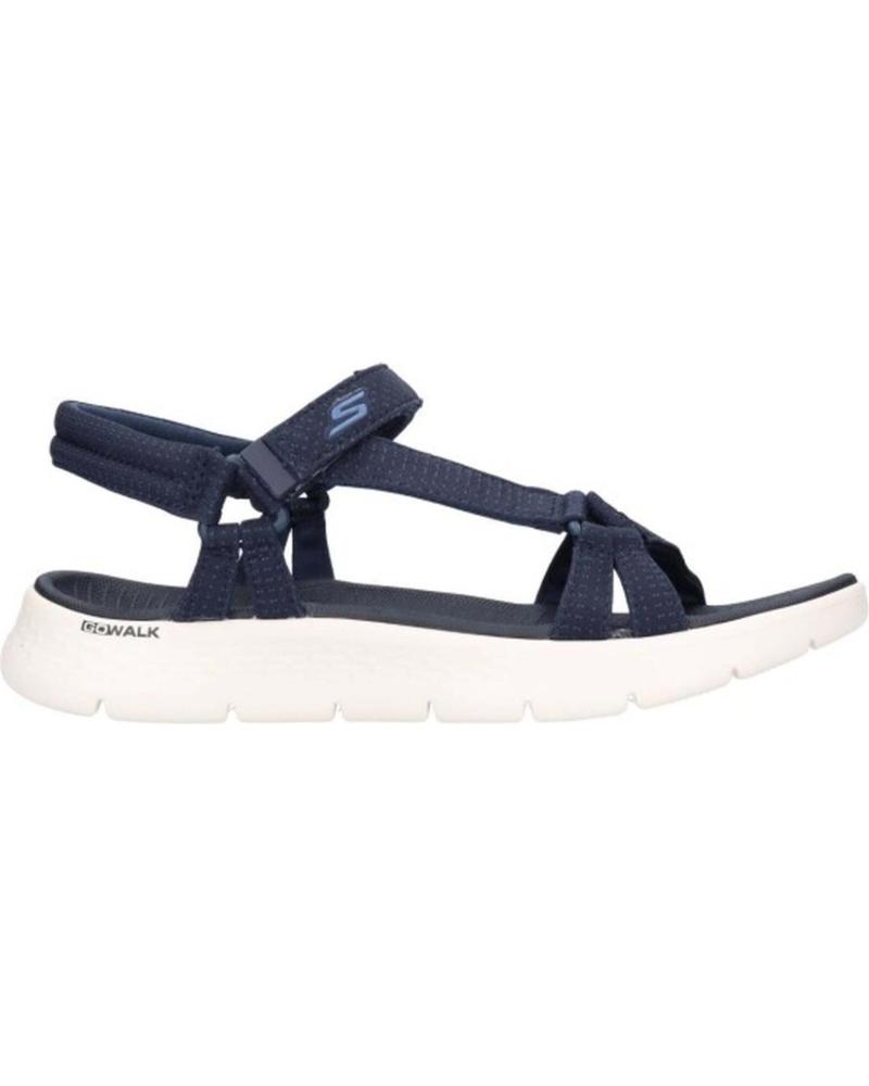 SKECHERS SANDALIAS PLANAS MODELO 141451 MARINO AZUL AZUL