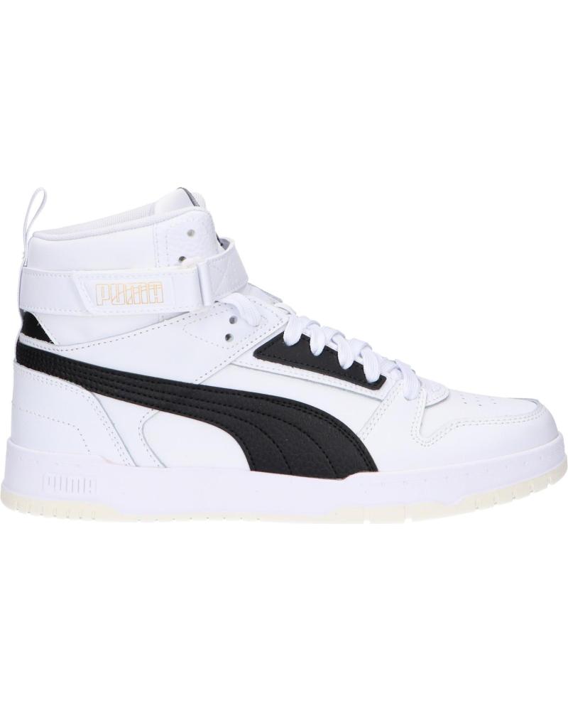 Deportivas de Mujer y Hombre y Niña y Niño PUMA 385839 RBD GAME 01 WHITE BLACK