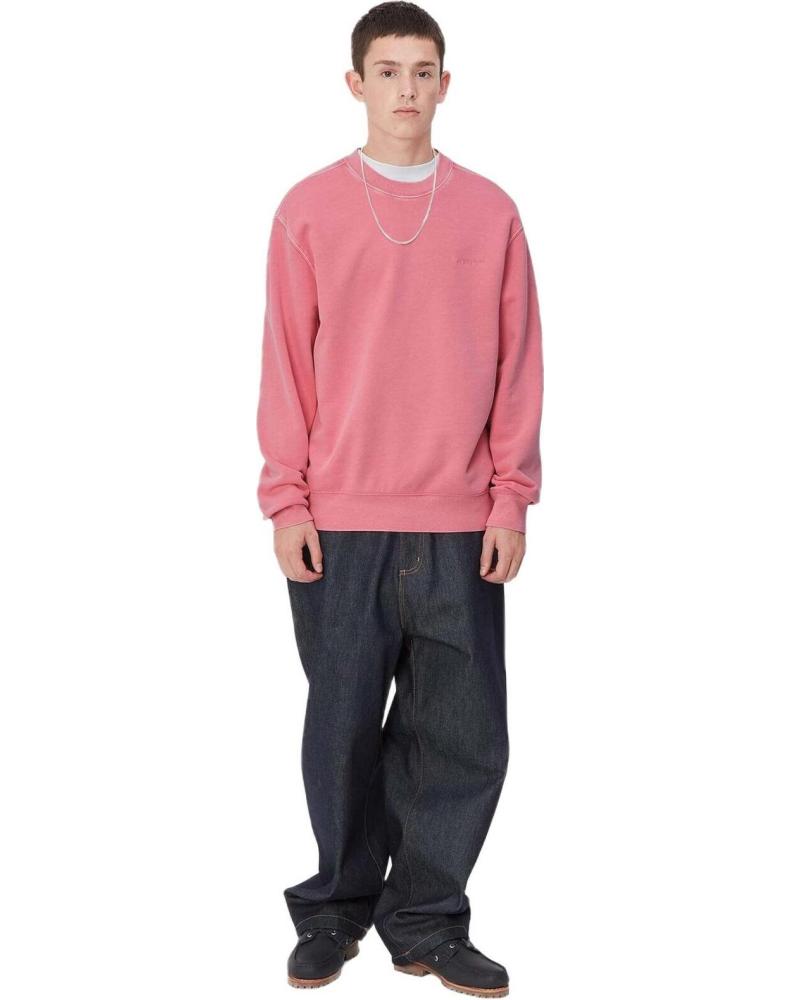 SUDADERA CARHARTT WIP CUELLO REDONDO ROSA UNISEX ROSA