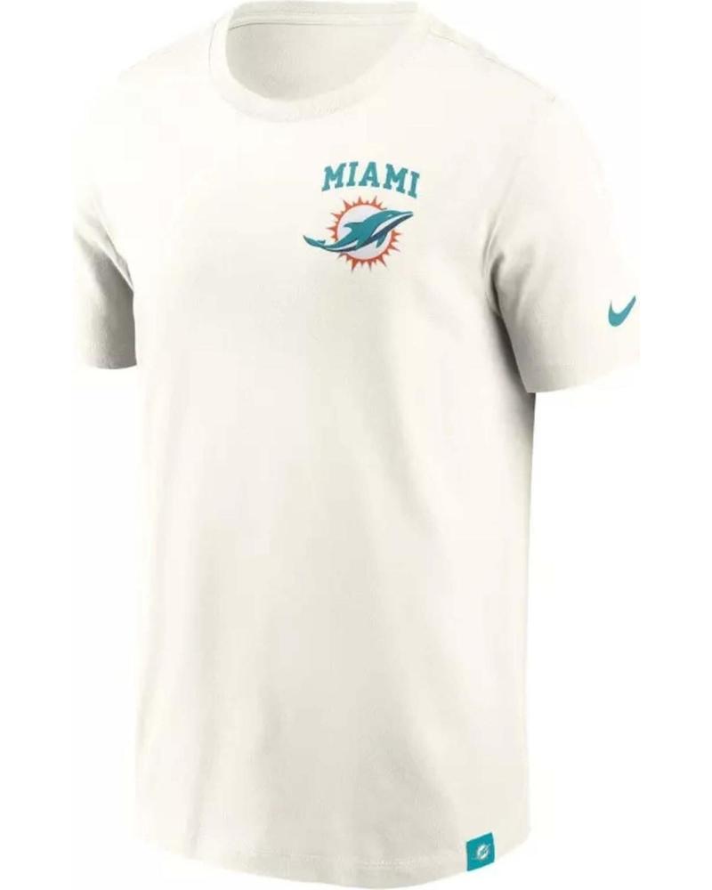 CAMISETA ESSENTIAL COTTON MIAMI DOLPHINS NFL BLANCO