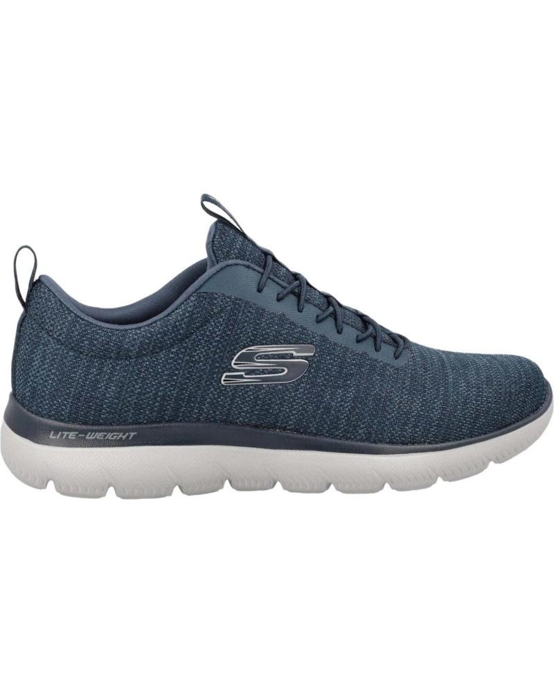 SKECHERS ZAPATILLAS CASUAL PARA HOMBRE AZUL MARINO AZUL
