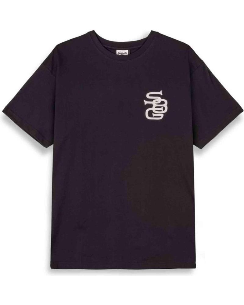 CAMISETA GRIMEY CON ESTAMPADO URBANO NEGRO