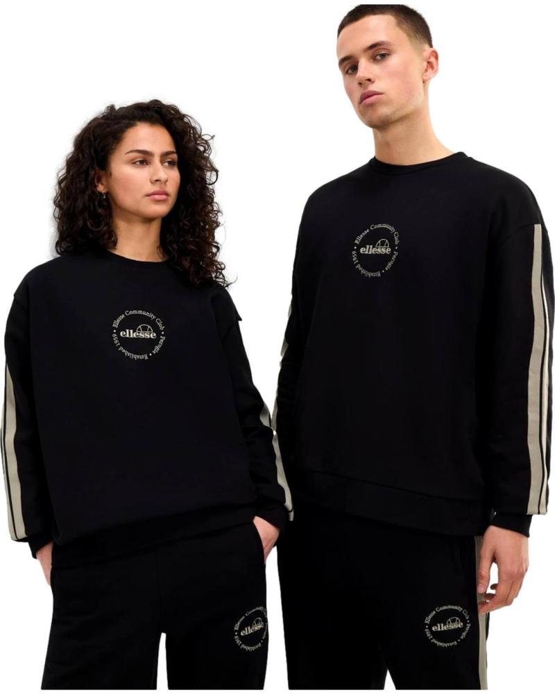 ELLESSE SUDADERAS EN COLOR PARA HOMBRE NEGRO