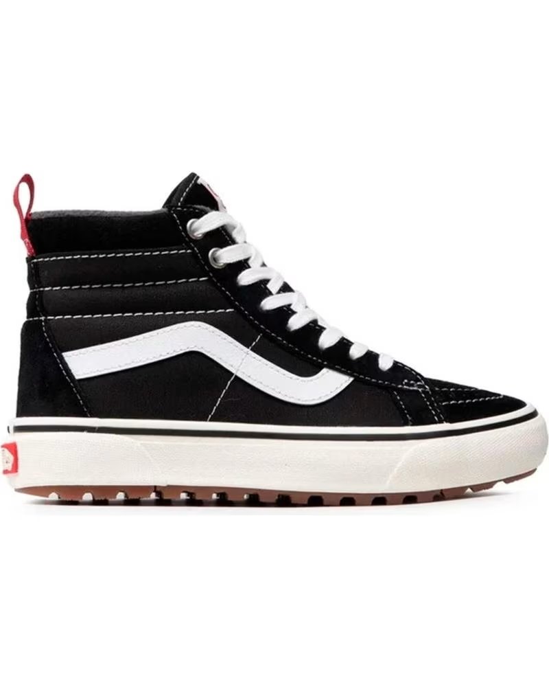 Vans Off The Wall Zapatillas Vans Off The Wall SK8-HI MTE-1 Negras y Blancas Negro