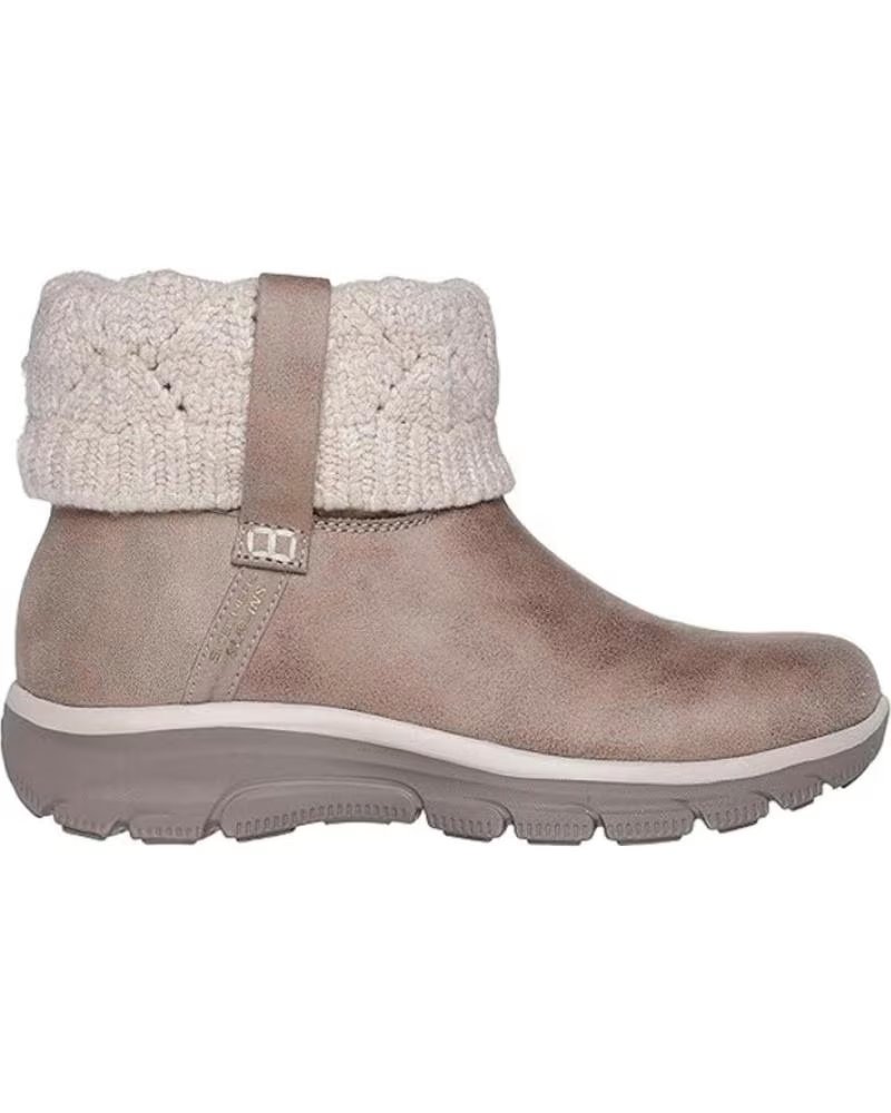 Botines Skechers Slip-ins Relaxed Fit Easy Going Cozy 168033-TPE Marrón