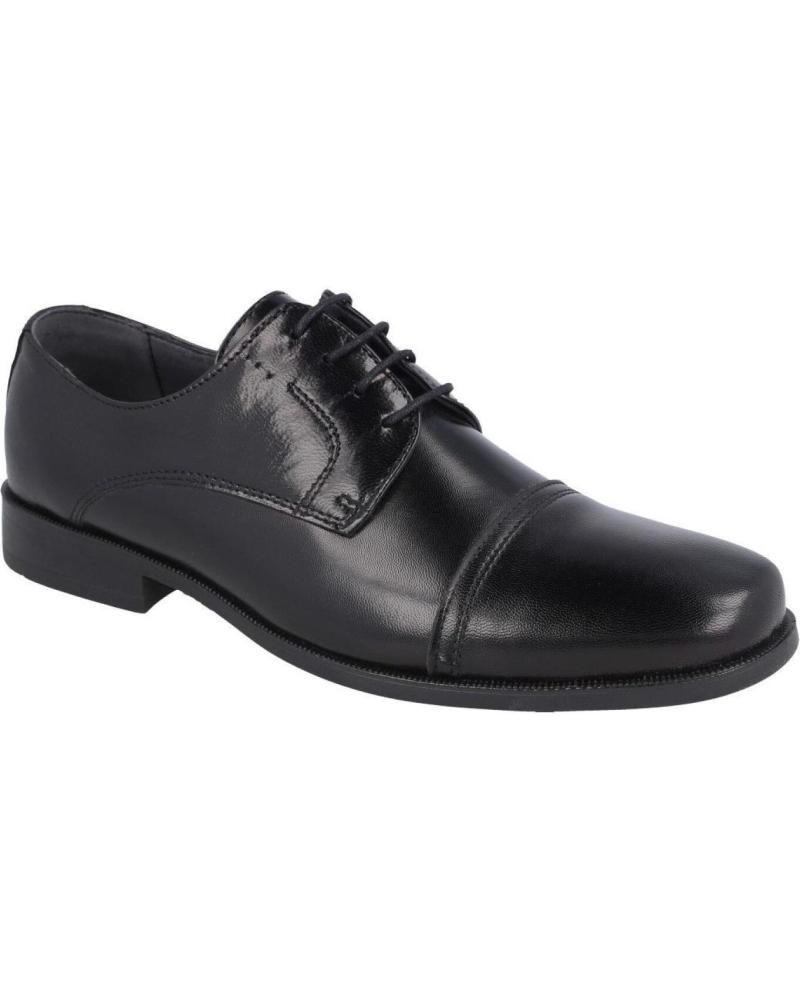 de LUISETTI ZAPATOS DE CORDONES LUISETTI 19305G CONFORT PARA CEREMONIA NEGRO