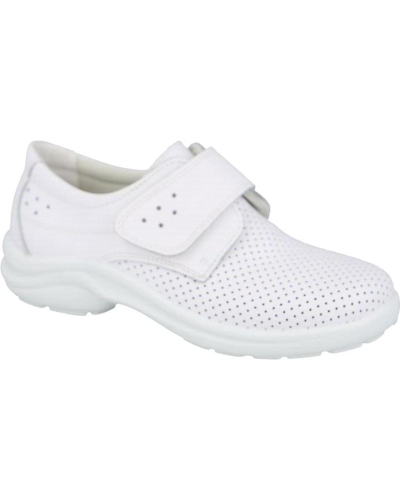 de LUISETTI LUISETTI 0025 BERLIN ZAPATOS SANITARIOS S CON CIERRE ADHERENTE BLANCO