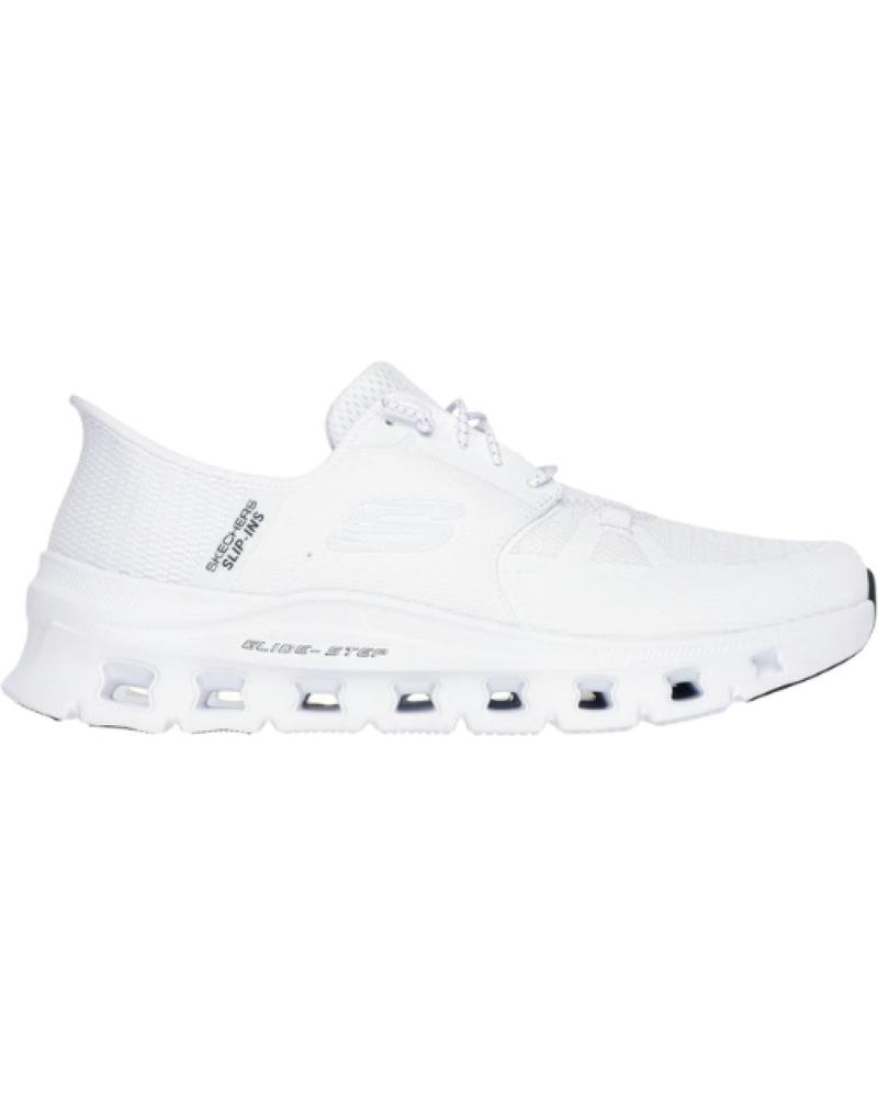 ZAPATILLAS CASUAL SKECHERS 232930-WHT BLANCAS BLANCO