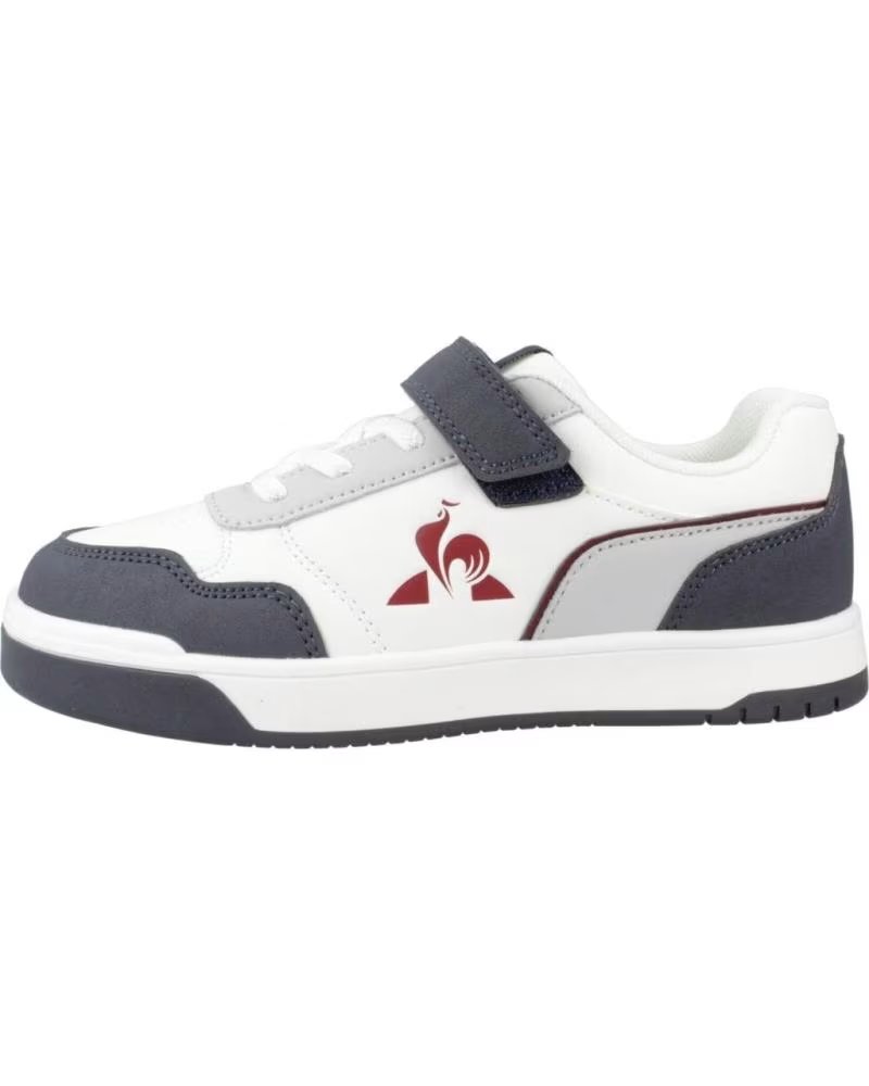 Le Coq Sportif Zapatillas Le Coq Sportif Lcs Court Breaker Gs Blancas con Velcro Marino Whtdrk