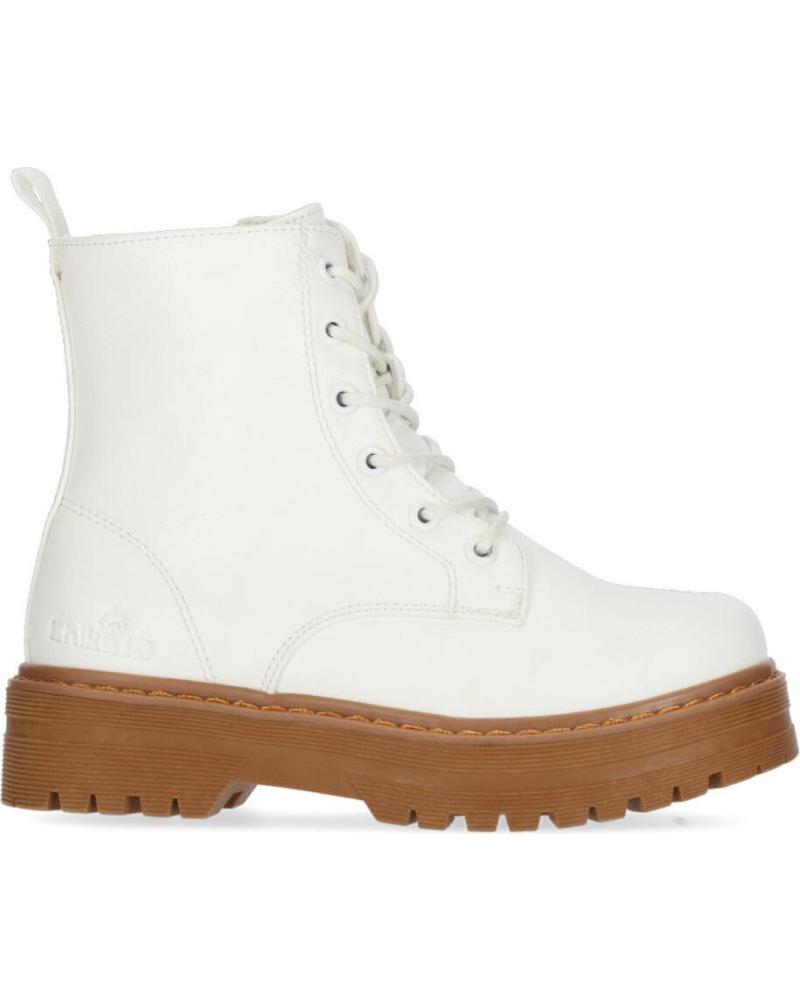 Botas de Niña CHIKA10 SUIZA 01 BLANCO-WHITE