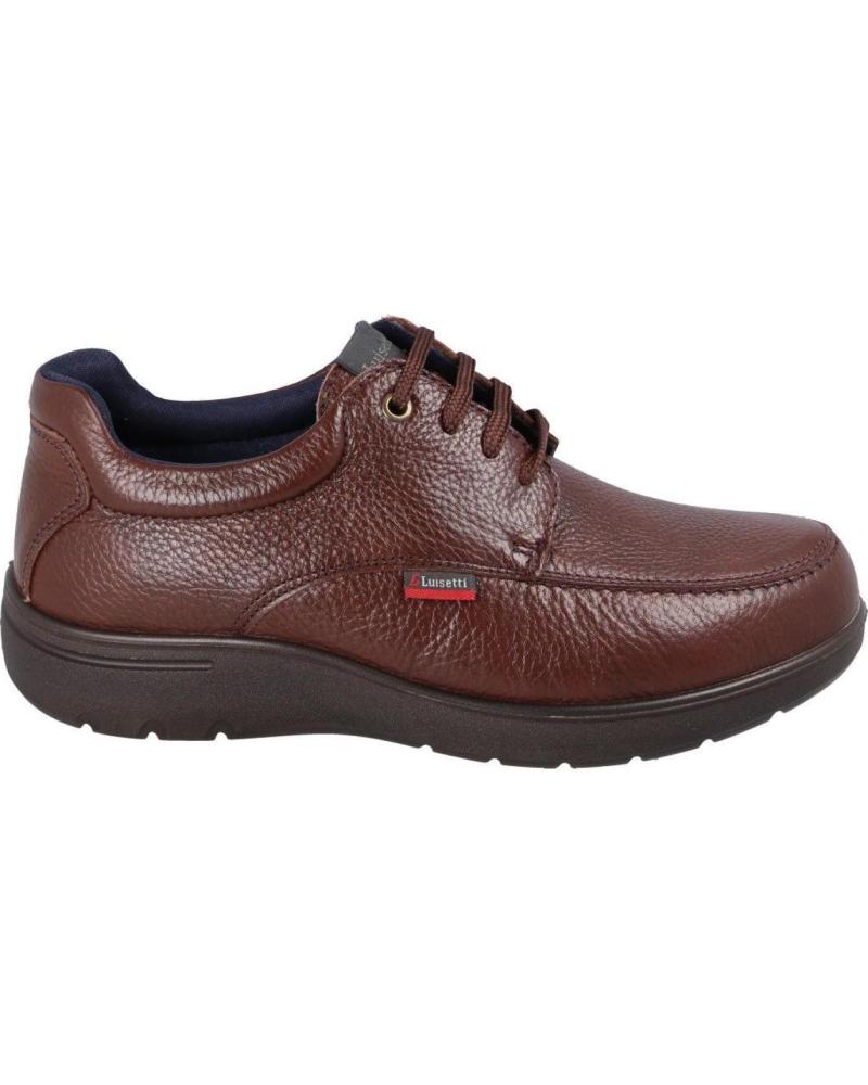 de LUISETTI LUISETTI BLUCHER STREET 31002ST MARRÓN MARRON