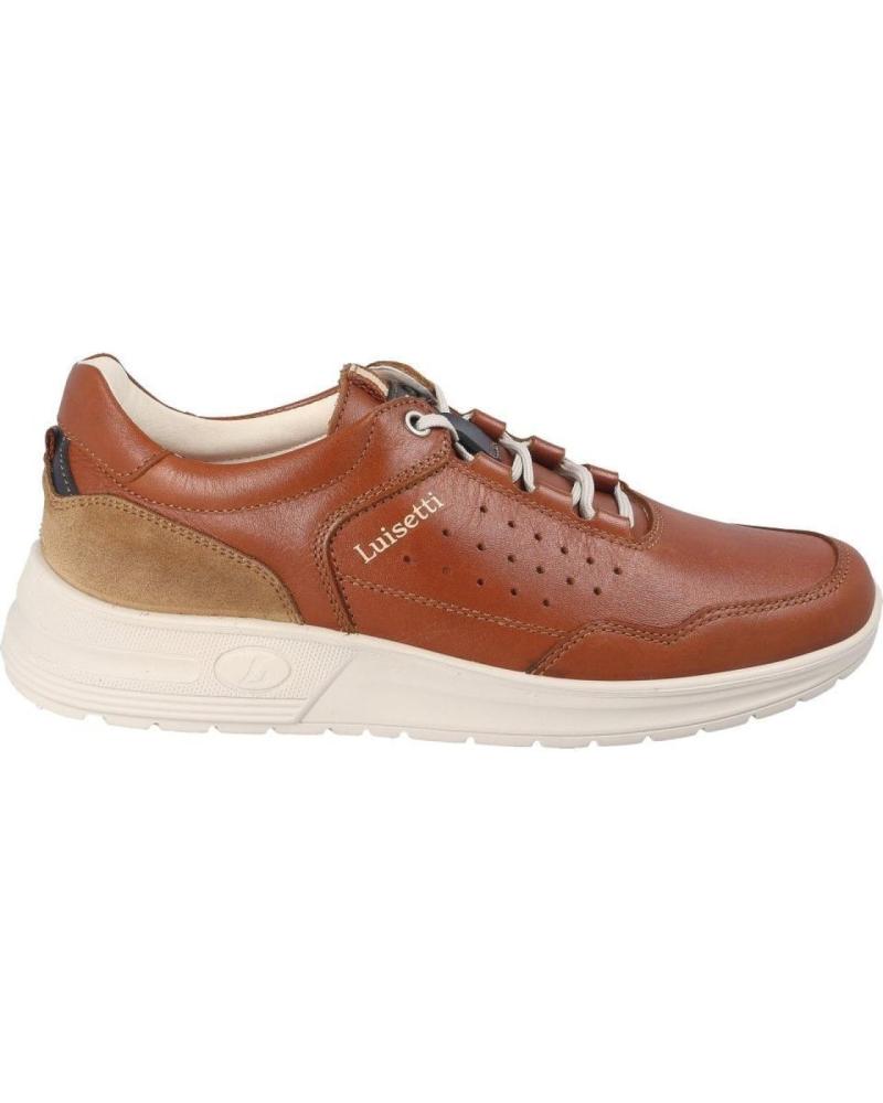 de LUISETTI ZAPATILLA CASUAL LUISETTI BARAK 36214NA CUERO