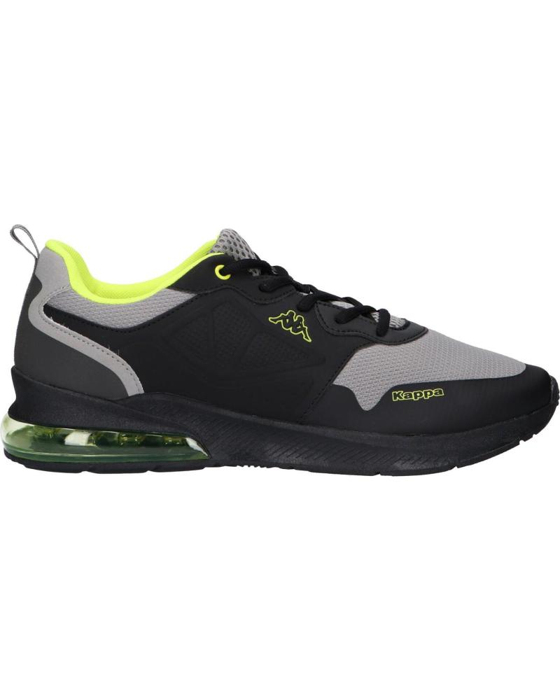 Zapatillas deporte de Hombre KAPPA 311D2CW SPLINTER A61 BLACK-GREY MD-YELLOW FLUO