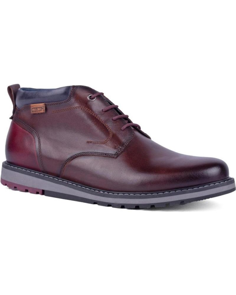 BOTÍN PIKOLINOS BERNA M8J-8181 DE PIEL CON CORDONES VARIOS COLORES