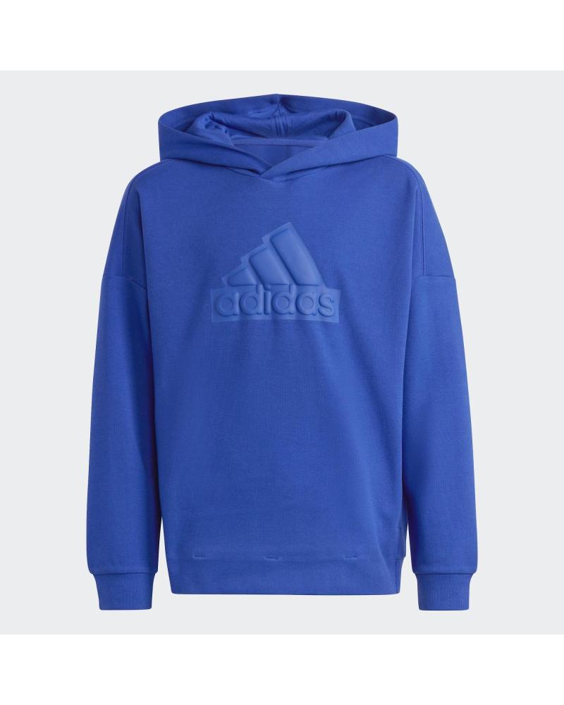 SUDADERA CON CAPUCHA ADIDAS JUNIOR AZUL AZUL