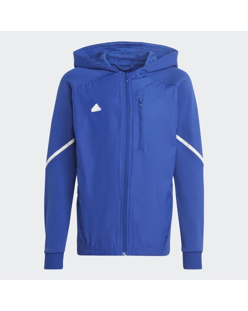 ADIDAS CHAQUETA CON CAPUCHA DESIGNED FOR GAMEDAY FULL-ZIP HOODIE AZUL MARINO AZUL-MARINO