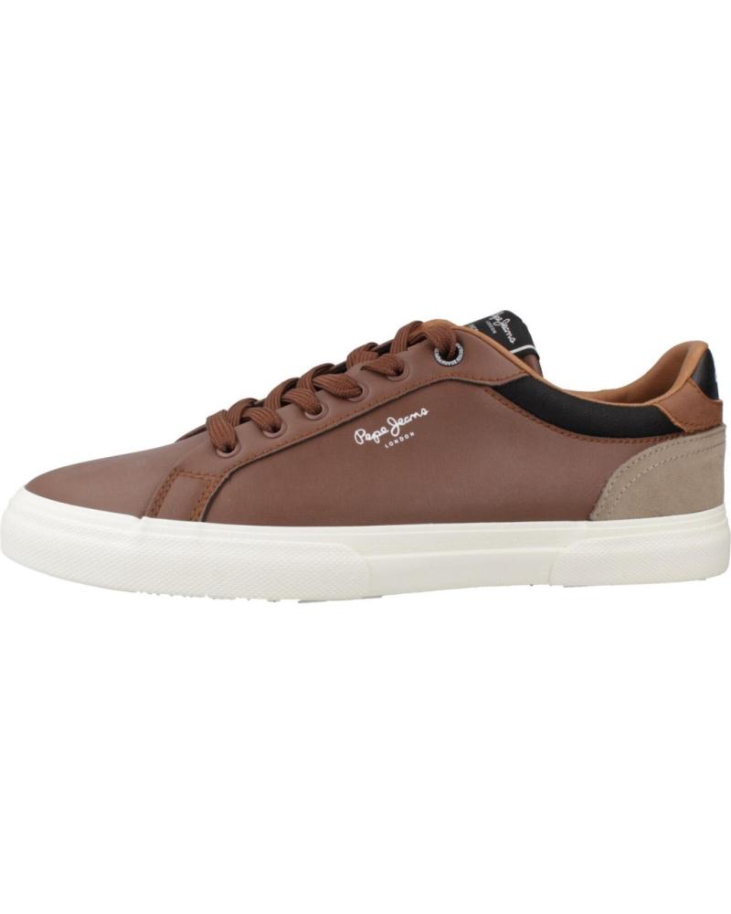 ZAPATILLAS PEPE JEANS KENTON COURT HOMBRE MARRÓN 869TNBR