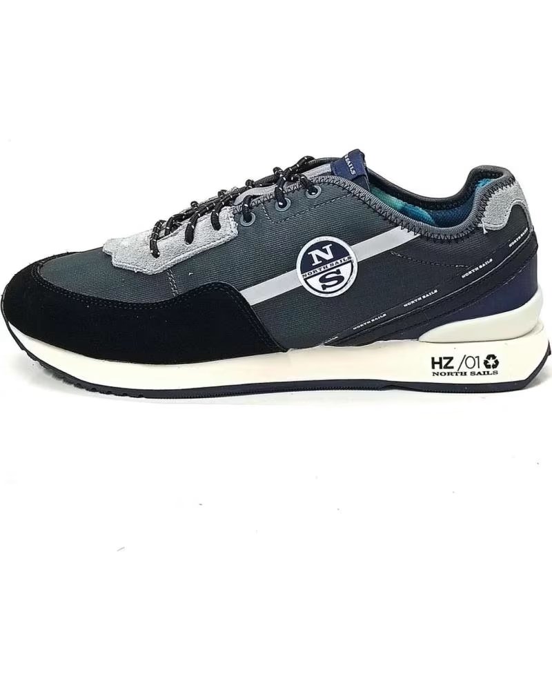 North Sails Gris Azul De Sneakers De Cordoneras Gris