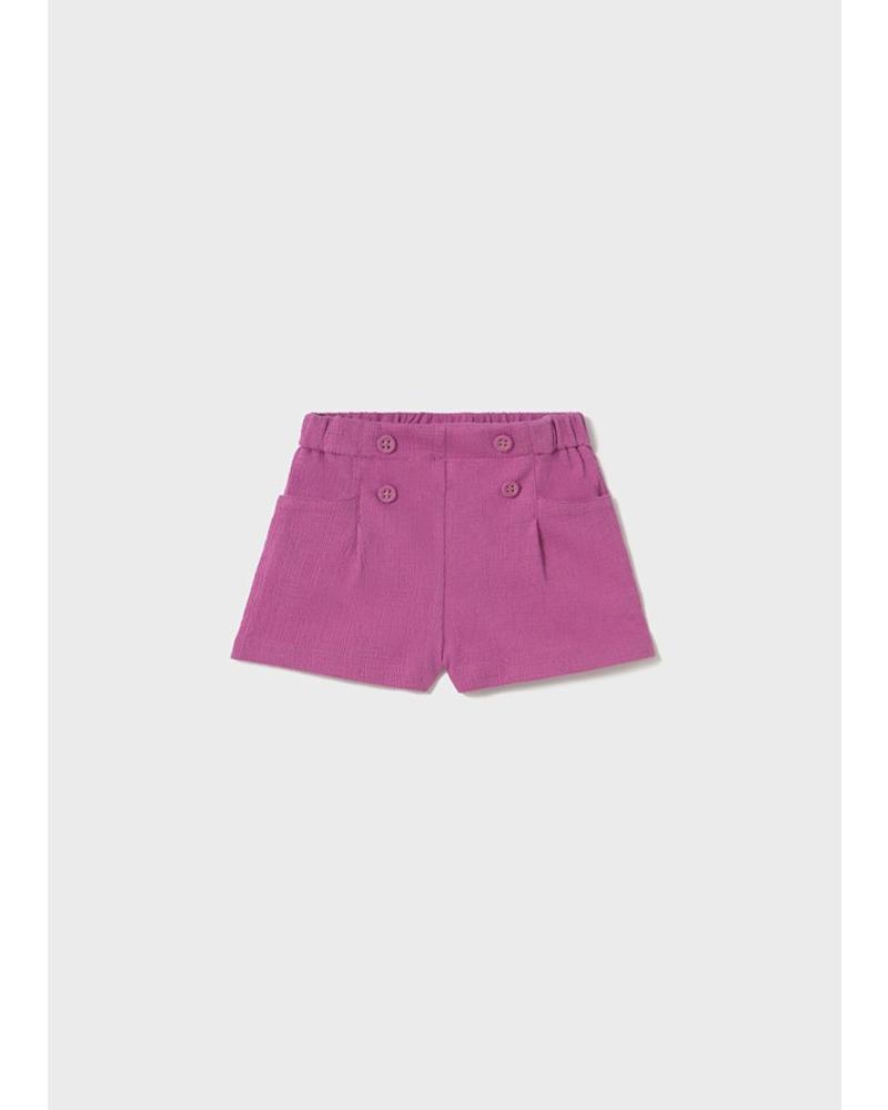 PANTALÓN CORTO MAYORAL ESTRUCTURA ORQUÍDEA FUCSIA 1226-077 FUXIA