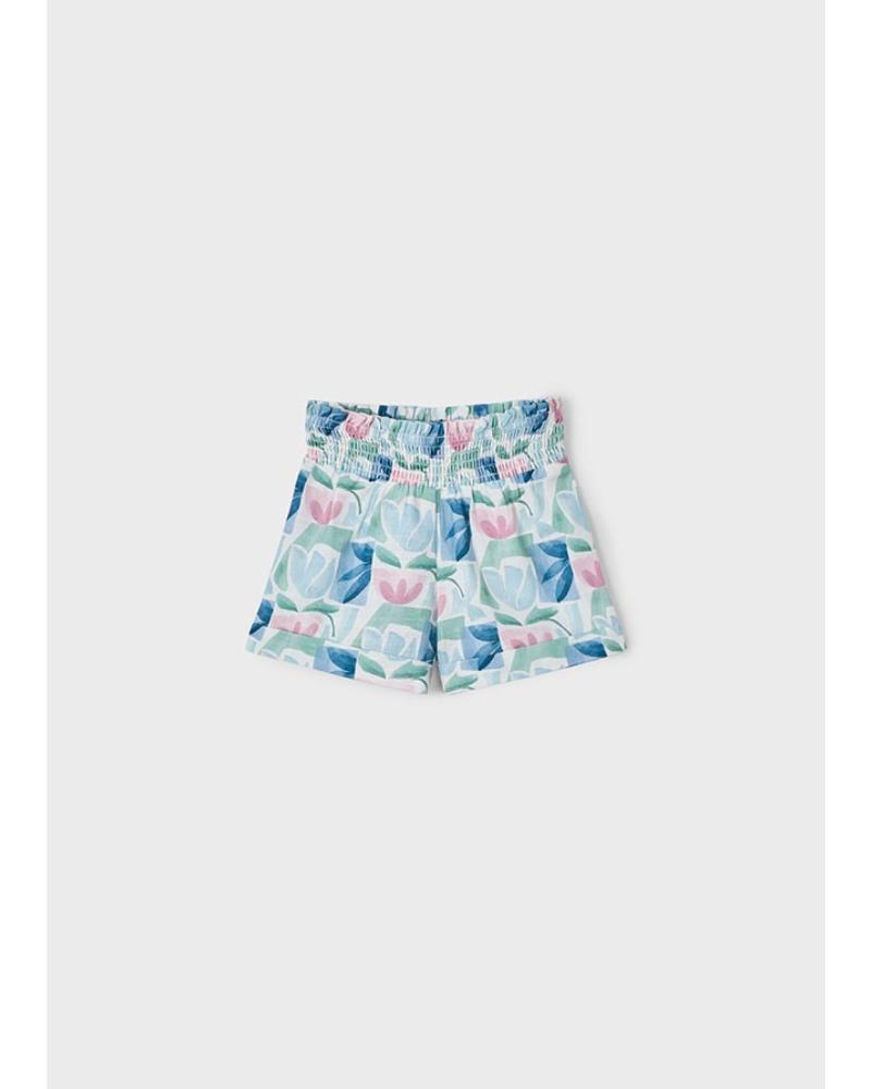 PANTALÓN CORTO ESTAMPADO MAYORAL 3 203 035 MENTA VERDE VERDE