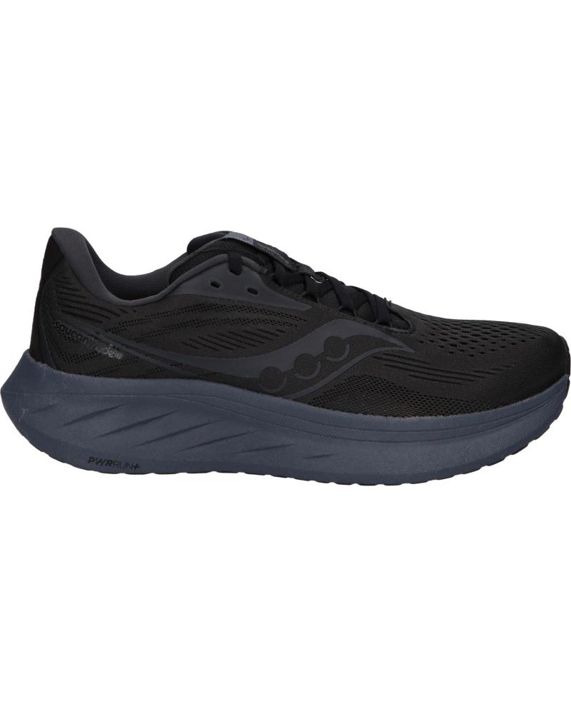 Deportivas de Hombre SAUCONY S21000-102 RIDE 18 BLACK-SHADOW