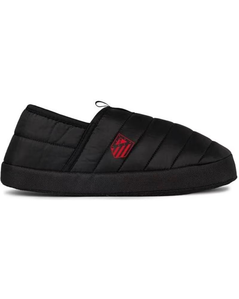 Marpen Zapatillas Atlético de Madrid Acolchadas Cerradas Negras Oficiales Negro