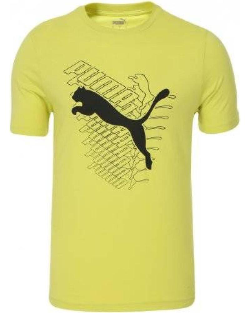 PUMA CAMISETA GRAPHICS CAT TEE VERDE LIMA VERDE