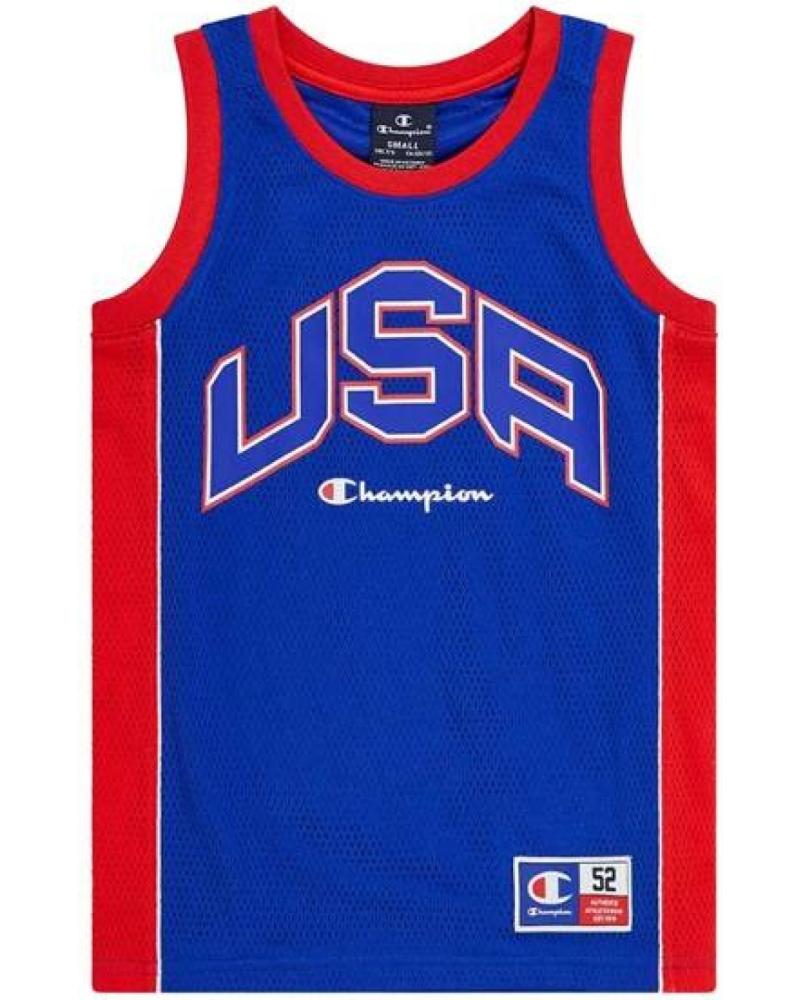 CAMISETA DE TIRANTES CHAMPION LEGACY USA BASKETBALL JUNIOR 1178084 MULTICOLOR