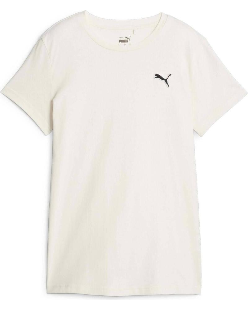 CAMISETA DE MANGA CORTA PUMA BETTER ESSENTIALS BEIGE BEIGE