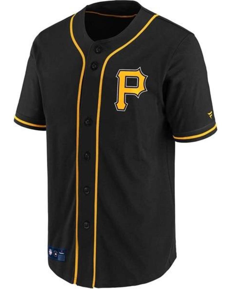 CAMISETA DE BÉISBOL FANATICS MLB PITTSBURGH PIRATES NEGRA OFICIAL
