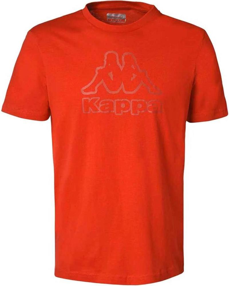 CAMISETA KAPPA CREMY DE MANGA CORTA ROJA PARA HOMBRE ROJO