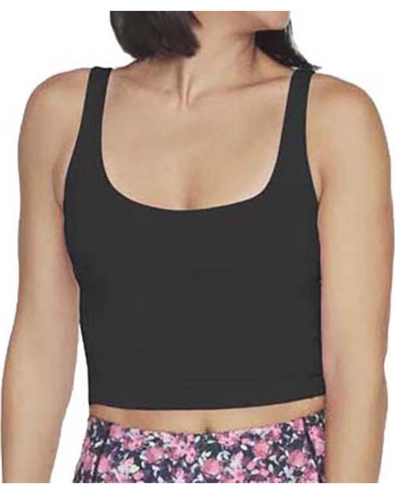 SUJETADOR DEPORTIVO SKECHERS GO FLEX JOY LONGLINE NEGRO NEGRO