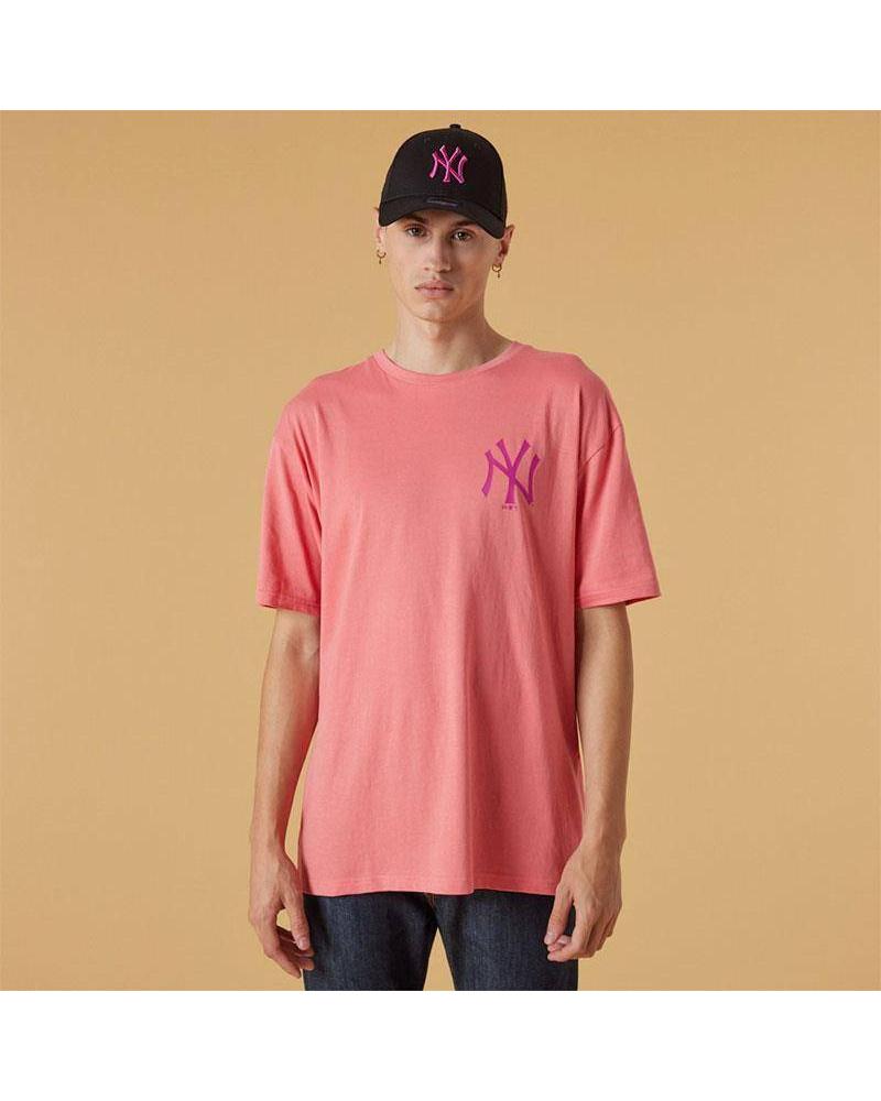 CAMISETA OVERSIZED NEW ERA NEW YORK YANKEES ROSA ROSA