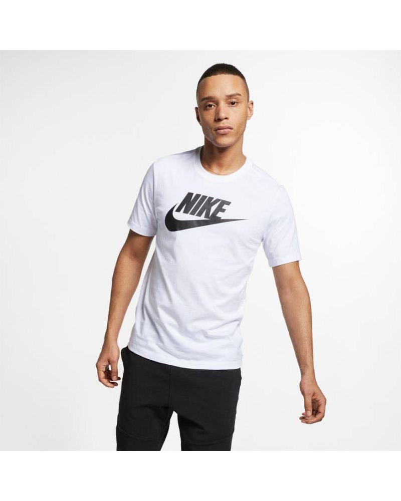 CAMISETA NIKE SPORTSWEAR BLANCA CON LOGO AR5004 BLANCO