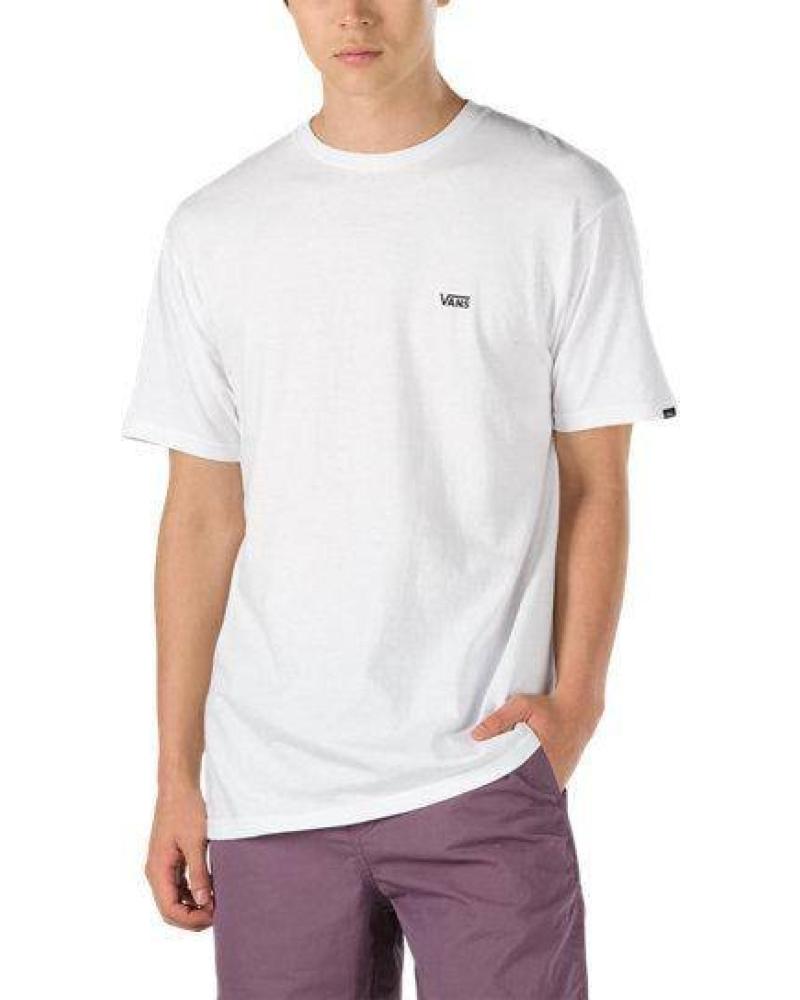 CAMISETA DE MANGA CORTA VANS OFF THE WALL MN LEFT CHEST LOGO TEE BLANCA BLANCO