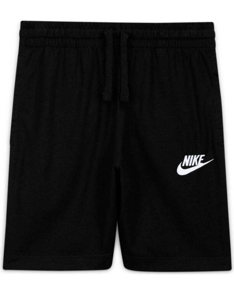 PANTALÓN CORTO NIKE CLUB SPORTSWEAR DA0806 NEGRO PARA NIÑO NEGRO